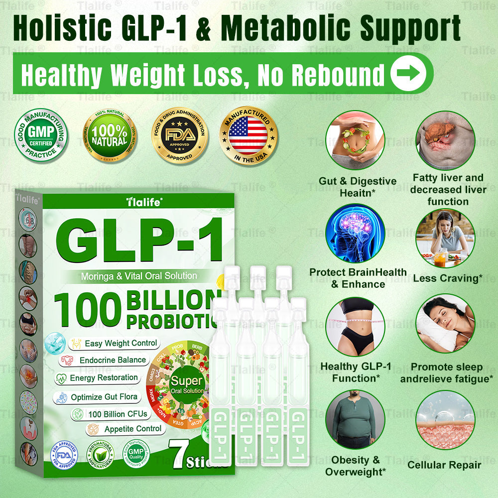 Official Store | 𝗧𝗹𝗮𝐥𝐢𝐟𝐞® 𝐆𝐋𝐏-𝟏 𝐒𝐮𝐩𝐞𝐫 𝐏𝐫𝐨𝐛𝐢𝐨𝐭𝐢𝐜 𝐅𝐥𝐨𝐫𝐚 𝑶𝒓𝒂𝒍 𝑺𝒐𝒍𝒖𝒕𝒊𝒐𝒏(𝑂𝑛𝑐𝑒 𝑎 𝑑𝑎𝑦, 𝑣𝑖𝑠𝑖𝑏𝑙𝑒 𝑟𝑒𝑠𝑢𝑙𝑡𝑠 𝑖𝑛 7 𝑑𝑎𝑦𝑠) ✅ 𝗦𝘂𝗽𝗽𝗼𝗿𝘁𝘀 𝗼𝗯𝗲𝘀𝗶𝘁𝘆, 𝗰𝗮𝗿𝗱𝗶𝗼𝘃𝗮𝘀𝗰𝘂𝗹𝗮𝗿 𝗵𝗲𝗮𝗹𝘁𝗵, 𝗱𝗶𝗮𝗯𝗲𝘁𝗲𝘀, 𝘀𝗹𝗲𝗲𝗽 𝗮𝗽𝗻𝗲𝗮, 𝗴𝘂𝘁 𝗵𝗲𝗮𝗹𝘁𝗵, 𝗷𝗼𝗶𝗻𝘁 𝗶𝘀𝘀𝘂𝗲𝘀, 𝐰𝐡𝐢𝐥𝐞 𝐚𝐥𝐬𝐨 𝐟𝐢𝐫𝐦𝐢𝐧𝐠 𝐭𝐡𝐞 𝐬𝐤𝐢𝐧 𝐚𝐧𝐝 𝐛𝐨𝐨𝐬𝐭𝐢𝐧𝐠 𝐞𝐧𝐞𝐫𝐠𝐲.