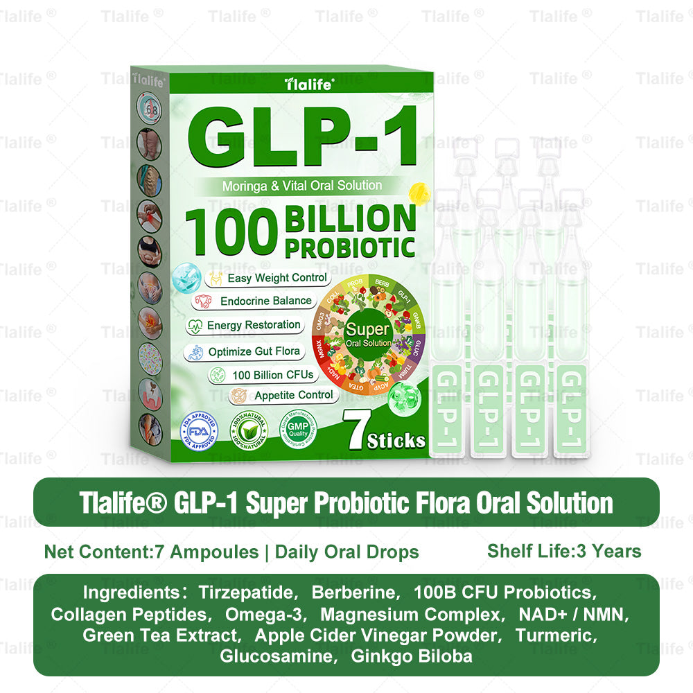 Official Store | 𝗧𝗹𝗮𝐥𝐢𝐟𝐞® 𝐆𝐋𝐏-𝟏 𝐒𝐮𝐩𝐞𝐫 𝐏𝐫𝐨𝐛𝐢𝐨𝐭𝐢𝐜 𝐅𝐥𝐨𝐫𝐚 𝑶𝒓𝒂𝒍 𝑺𝒐𝒍𝒖𝒕𝒊𝒐𝒏(𝑂𝑛𝑐𝑒 𝑎 𝑑𝑎𝑦, 𝑣𝑖𝑠𝑖𝑏𝑙𝑒 𝑟𝑒𝑠𝑢𝑙𝑡𝑠 𝑖𝑛 7 𝑑𝑎𝑦𝑠) ✅ 𝗦𝘂𝗽𝗽𝗼𝗿𝘁𝘀 𝗼𝗯𝗲𝘀𝗶𝘁𝘆, 𝗰𝗮𝗿𝗱𝗶𝗼𝘃𝗮𝘀𝗰𝘂𝗹𝗮𝗿 𝗵𝗲𝗮𝗹𝘁𝗵, 𝗱𝗶𝗮𝗯𝗲𝘁𝗲𝘀, 𝘀𝗹𝗲𝗲𝗽 𝗮𝗽𝗻𝗲𝗮, 𝗴𝘂𝘁 𝗵𝗲𝗮𝗹𝘁𝗵, 𝗷𝗼𝗶𝗻𝘁 𝗶𝘀𝘀𝘂𝗲𝘀, 𝐰𝐡𝐢𝐥𝐞 𝐚𝐥𝐬𝐨 𝐟𝐢𝐫𝐦𝐢𝐧𝐠 𝐭𝐡𝐞 𝐬𝐤𝐢𝐧 𝐚𝐧𝐝 𝐛𝐨𝐨𝐬𝐭𝐢𝐧𝐠 𝐞𝐧𝐞𝐫𝐠𝐲.