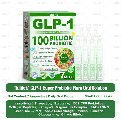 Official Store | 𝗧𝗹𝗮𝐥𝐢𝐟𝐞® 𝐆𝐋𝐏-𝟏 𝐒𝐮𝐩𝐞𝐫 𝐏𝐫𝐨𝐛𝐢𝐨𝐭𝐢𝐜 𝐅𝐥𝐨𝐫𝐚 𝑶𝒓𝒂𝒍 𝑺𝒐𝒍𝒖𝒕𝒊𝒐𝒏(𝑂𝑛𝑐𝑒 𝑎 𝑑𝑎𝑦, 𝑣𝑖𝑠𝑖𝑏𝑙𝑒 𝑟𝑒𝑠𝑢𝑙𝑡𝑠 𝑖𝑛 7 𝑑𝑎𝑦𝑠) ✅ 𝗦𝘂𝗽𝗽𝗼𝗿𝘁𝘀 𝗼𝗯𝗲𝘀𝗶𝘁𝘆, 𝗰𝗮𝗿𝗱𝗶𝗼𝘃𝗮𝘀𝗰𝘂𝗹𝗮𝗿 𝗵𝗲𝗮𝗹𝘁𝗵, 𝗱𝗶𝗮𝗯𝗲𝘁𝗲𝘀, 𝘀𝗹𝗲𝗲𝗽 𝗮𝗽𝗻𝗲𝗮, 𝗴𝘂𝘁 𝗵𝗲𝗮𝗹𝘁𝗵, 𝗷𝗼𝗶𝗻𝘁 𝗶𝘀𝘀𝘂𝗲𝘀, 𝐰𝐡𝐢𝐥𝐞 𝐚𝐥𝐬𝐨 𝐟𝐢𝐫𝐦𝐢𝐧𝐠 𝐭𝐡𝐞 𝐬𝐤𝐢𝐧 𝐚𝐧𝐝 𝐛𝐨𝐨𝐬𝐭𝐢𝐧𝐠 𝐞𝐧𝐞𝐫𝐠𝐲.