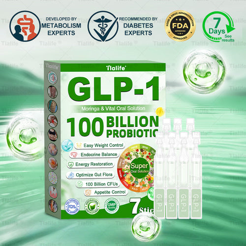 Official Store | 𝗧𝗹𝗮𝐥𝐢𝐟𝐞® 𝐆𝐋𝐏-𝟏 𝐒𝐮𝐩𝐞𝐫 𝐏𝐫𝐨𝐛𝐢𝐨𝐭𝐢𝐜 𝐅𝐥𝐨𝐫𝐚 𝑶𝒓𝒂𝒍 𝑺𝒐𝒍𝒖𝒕𝒊𝒐𝒏(𝑂𝑛𝑐𝑒 𝑎 𝑑𝑎𝑦, 𝑣𝑖𝑠𝑖𝑏𝑙𝑒 𝑟𝑒𝑠𝑢𝑙𝑡𝑠 𝑖𝑛 7 𝑑𝑎𝑦𝑠) ✅ 𝗦𝘂𝗽𝗽𝗼𝗿𝘁𝘀 𝗼𝗯𝗲𝘀𝗶𝘁𝘆, 𝗰𝗮𝗿𝗱𝗶𝗼𝘃𝗮𝘀𝗰𝘂𝗹𝗮𝗿 𝗵𝗲𝗮𝗹𝘁𝗵, 𝗱𝗶𝗮𝗯𝗲𝘁𝗲𝘀, 𝘀𝗹𝗲𝗲𝗽 𝗮𝗽𝗻𝗲𝗮, 𝗴𝘂𝘁 𝗵𝗲𝗮𝗹𝘁𝗵, 𝗷𝗼𝗶𝗻𝘁 𝗶𝘀𝘀𝘂𝗲𝘀, 𝐰𝐡𝐢𝐥𝐞 𝐚𝐥𝐬𝐨 𝐟𝐢𝐫𝐦𝐢𝐧𝐠 𝐭𝐡𝐞 𝐬𝐤𝐢𝐧 𝐚𝐧𝐝 𝐛𝐨𝐨𝐬𝐭𝐢𝐧𝐠 𝐞𝐧𝐞𝐫𝐠𝐲.