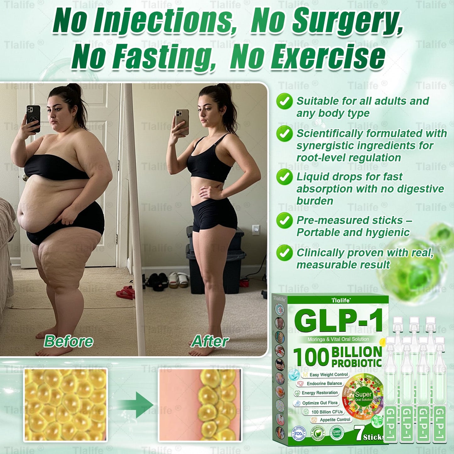 Official Store | 𝗧𝗹𝗮𝐥𝐢𝐟𝐞® 𝐆𝐋𝐏-𝟏 𝐒𝐮𝐩𝐞𝐫 𝐏𝐫𝐨𝐛𝐢𝐨𝐭𝐢𝐜 𝐅𝐥𝐨𝐫𝐚 𝑶𝒓𝒂𝒍 𝑺𝒐𝒍𝒖𝒕𝒊𝒐𝒏(𝑂𝑛𝑐𝑒 𝑎 𝑑𝑎𝑦, 𝑣𝑖𝑠𝑖𝑏𝑙𝑒 𝑟𝑒𝑠𝑢𝑙𝑡𝑠 𝑖𝑛 7 𝑑𝑎𝑦𝑠) ✅ 𝗦𝘂𝗽𝗽𝗼𝗿𝘁𝘀 𝗼𝗯𝗲𝘀𝗶𝘁𝘆, 𝗰𝗮𝗿𝗱𝗶𝗼𝘃𝗮𝘀𝗰𝘂𝗹𝗮𝗿 𝗵𝗲𝗮𝗹𝘁𝗵, 𝗱𝗶𝗮𝗯𝗲𝘁𝗲𝘀, 𝘀𝗹𝗲𝗲𝗽 𝗮𝗽𝗻𝗲𝗮, 𝗴𝘂𝘁 𝗵𝗲𝗮𝗹𝘁𝗵, 𝗷𝗼𝗶𝗻𝘁 𝗶𝘀𝘀𝘂𝗲𝘀, 𝐰𝐡𝐢𝐥𝐞 𝐚𝐥𝐬𝐨 𝐟𝐢𝐫𝐦𝐢𝐧𝐠 𝐭𝐡𝐞 𝐬𝐤𝐢𝐧 𝐚𝐧𝐝 𝐛𝐨𝐨𝐬𝐭𝐢𝐧𝐠 𝐞𝐧𝐞𝐫𝐠𝐲.